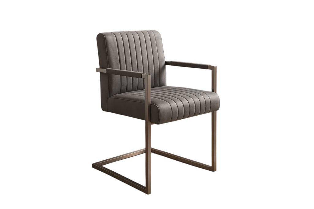 Big Cantilever Steel Armchair Velvet, Lucas, Interior, Nội thất, Sản xuất nội thất