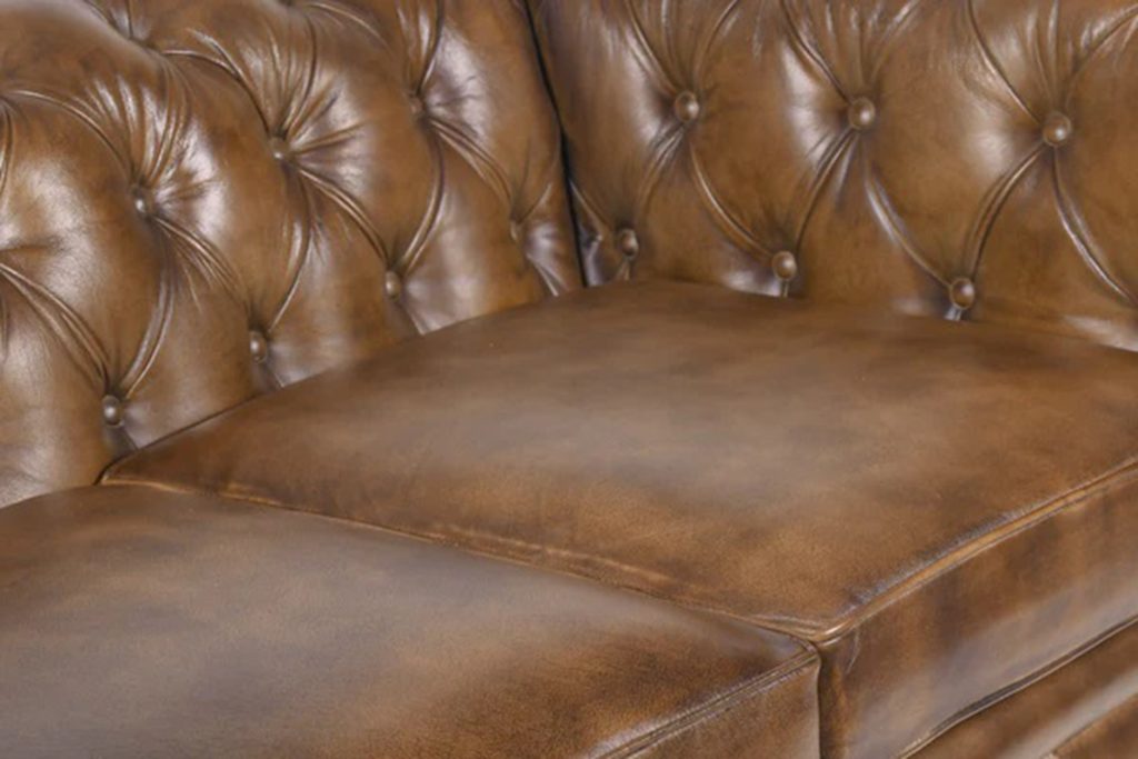 Chesterfield Genuine Leather 3 seater sofa, Lucas, Interior, Sản xuất nội thất, sofa